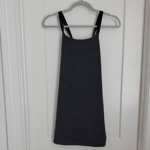 Beyond Yoga Spacedye Move It Dress Black and Gray XS
